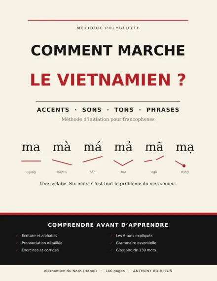 Couverture : Comment marche le vietnamien ?
