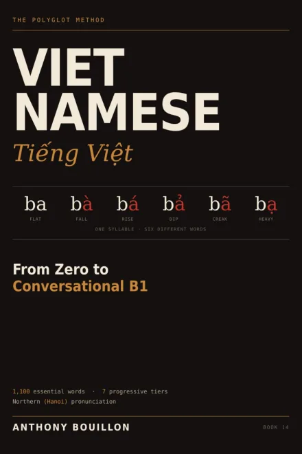 Couverture : Vietnamese: From Zero to Conversational B1